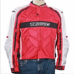 Teknic Motorcycle Jacket with Upgraded Back Armor